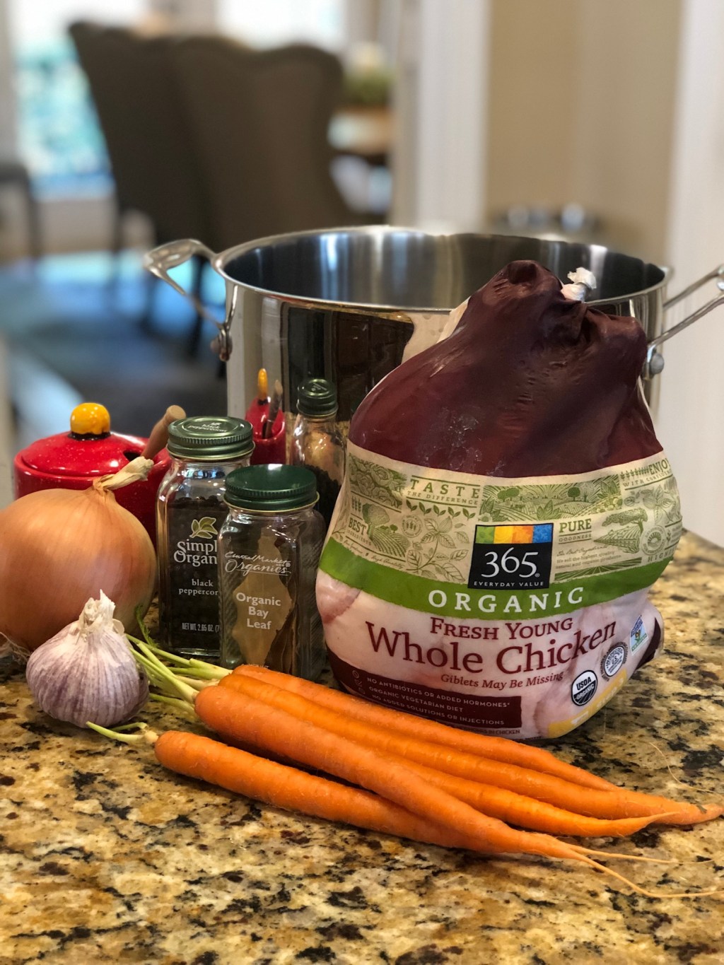 my go-to chicken broth recipe, chicken broth, healthy eating, health and fitness, bone broth